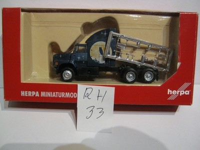 HERPA 1:87 HO Promotex (RH33) Ford Aeromax mit Aufdruck MOND in blau TOPZustan