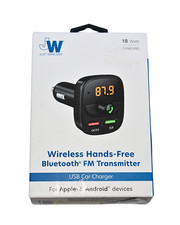 Wireless Bluetooth FM Transmitter Hands-Free Car Adapter