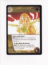 2016 Upper Deck MARVEL VS SYSTEM 2PCG ENCHANTRESS L2