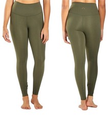 Varley Always High-Rise Pocket Leggings Olive Green XS