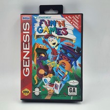 SEGA Genesis - Fun'n' Games w/ manual *pre-owned