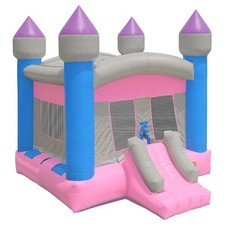 Commercial Bounce House 100 PVC Princess Castle Jumper Inflatable Only - Girls