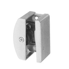 2 PCS Bifold Shower Door Stopper Retractable Hanging Bottom Guide