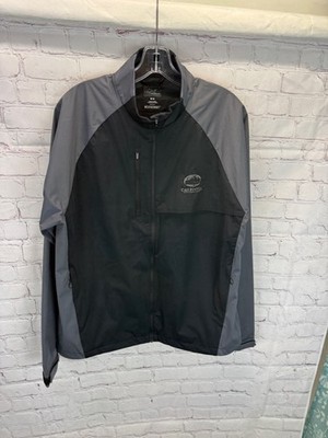 NWOT Greg Norman weatherknit Caledonia golf and fish club full zip jacket SZ Med