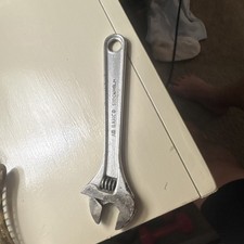 Bahco 971 Adjustable Wrench 8 in V Steel Silv...