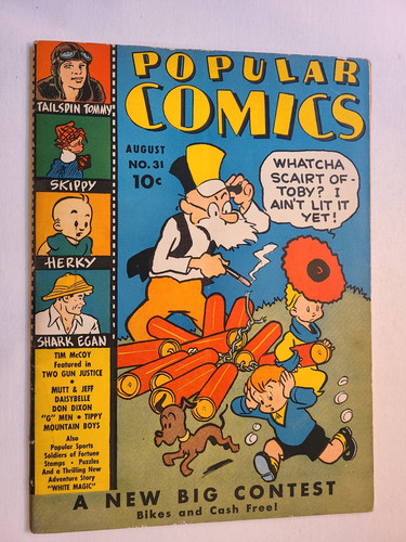 POPULAR COMICS # 31 DELL PUBL 1938 SCARCE