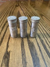 Vintage Aluminum 620 Film Canisters Lot Of 3