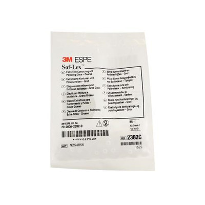 3M 2382C Sof-Lex XT Contouring & Polishing Pop-On Discs 1/2 Coarse 85/Bx