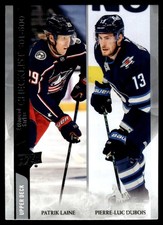 2020-21 Upper Deck Patrik Laine/Pierre-Luc Dubois Columbus Blue Jackets/Winnipeg
