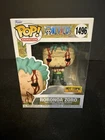 FUNKO POP ! RORONOA ZORO 1496 HOT TOPIC EXCLUSIVE ONE PIECE POP ANIMATION C02