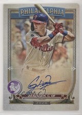 2020 Topps Gypsy Queen GQ Logo Swap Variation 1/99 Corey Dickerson Auto 0m0