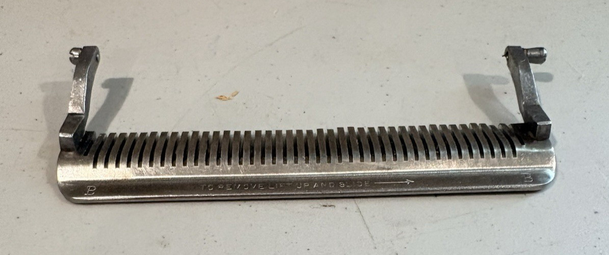 Hobart Cuber Tenderizer Models 400 401 403 Back Stripper Comb