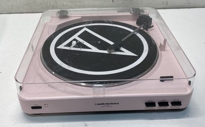 Audio-Technica AT-LP60 Stereo Turntable Pink For Parts/Repair