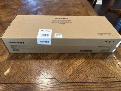 NEW Sharp Genuine Waste Toner Container MX-609HB