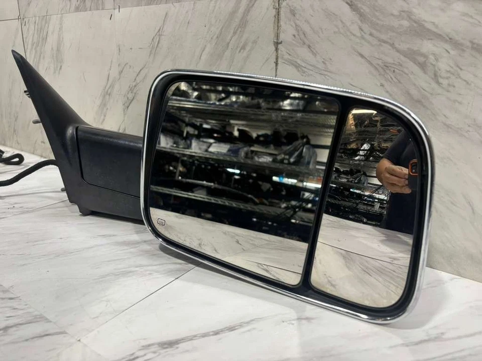 Dodge Ram 2500 3500 2015 2019 espejo retrovisor lateral OEM pasajero derecho térmico 68230830AD Foto 2 de 4
