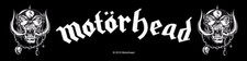 Motorhead Warpig sew-on cloth strip patch 190mm x 50mm