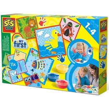 SES Creative: My First Work Of Art - Finger Painting Craft Set, Ages 1+