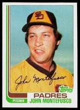 1982 Topps Traded SET-BREAK #74T John Montefusco EX or Better, (HUCK'S)