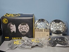 Read Ad Kc Slimlite 6 Led 0106 Spot Driving Beam Patterns - New