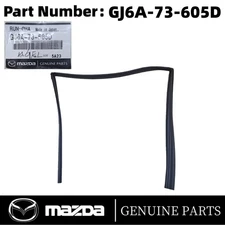 NEW OEM 2006-2007 Mazd6 Rear Left Run Channel Window Weatherstrip GJ6A-73-605D
