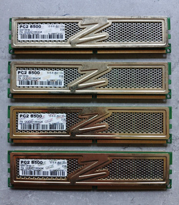 OCZ Gold Edition UDIMM 8GB Kit (4x 2GB), DDR2-1066, CL5-6-6-18 (OCZ2G10664GK)