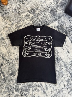 Vintage Anvil Led Zeppelin Dazed And Confused Since 1968 Band Tour T Shirt