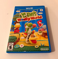 Yoshi's Woolly World (Nintendo Wii U 2015)Manual CIB tested works