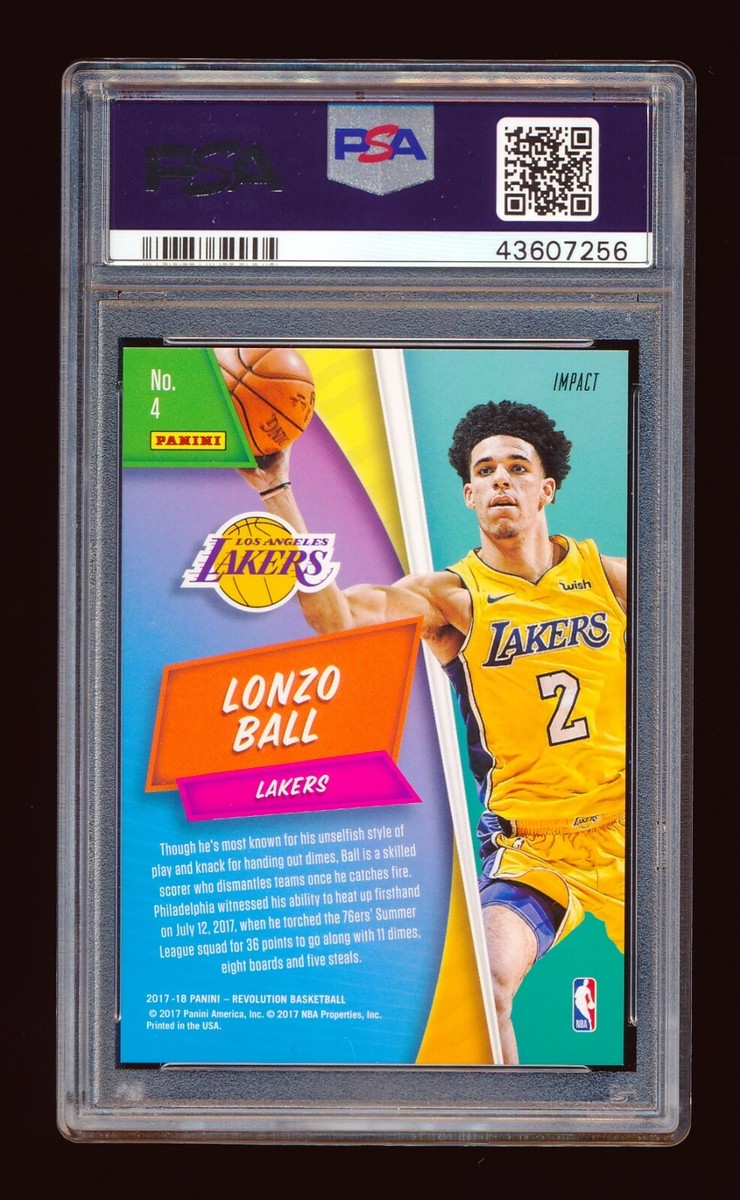 ファングッズ Lonzo Ball RC Revolution Panini Lakers 17-18 Panini Contenders Lonzo Ball Rookie Ticket Auto RC 1