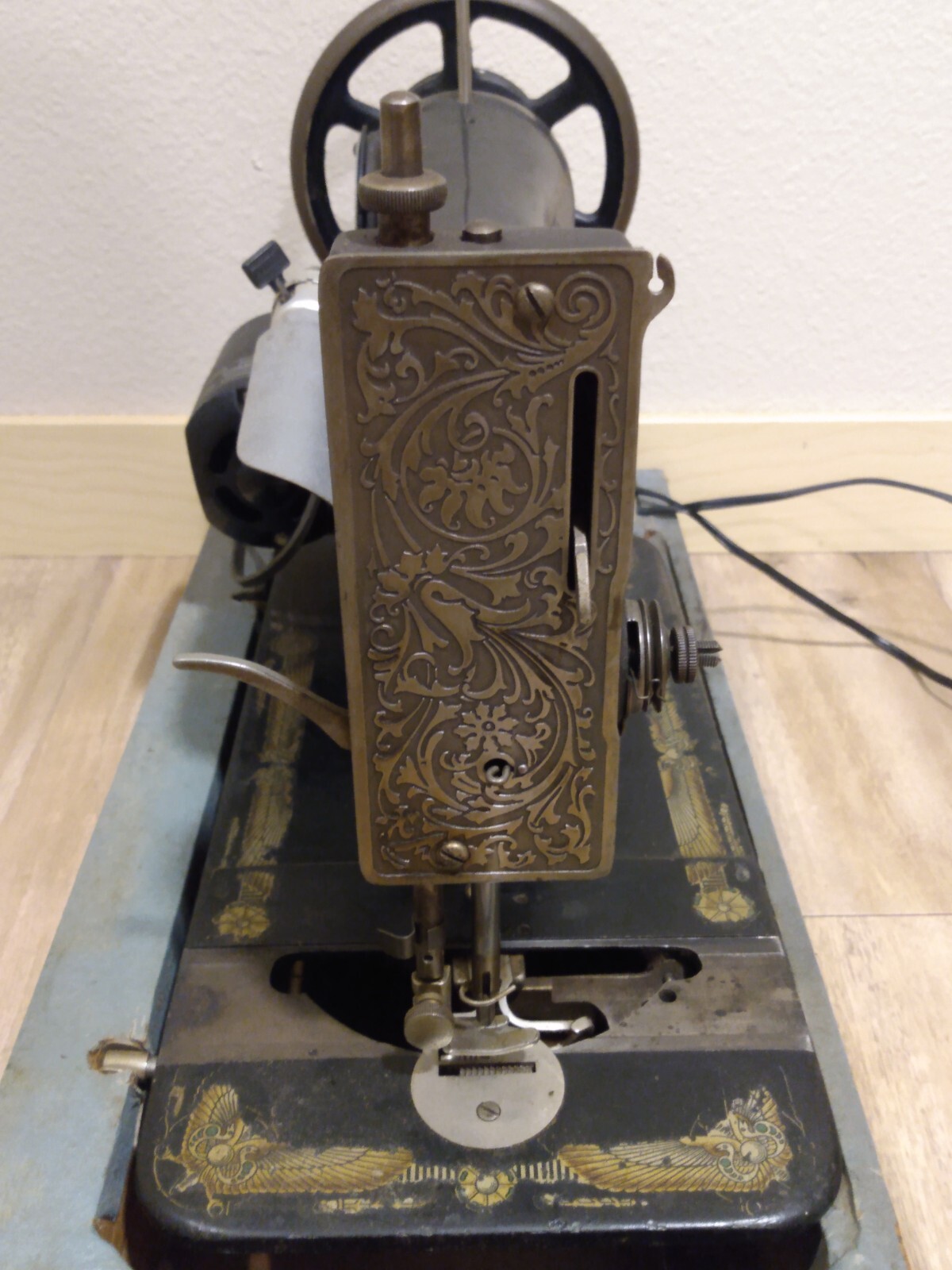 Antique Franklin Sewing Machine Ornate Collectable Electric Sewing