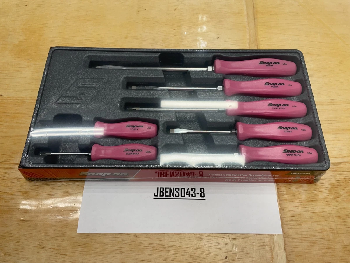 Snap on 7 cheap piece screwdriver set