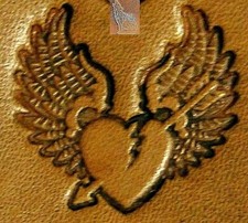 CRAFTOOL - TANDY LEATHER FACTORY - 3D STAMP - 8666-00  - BROKEN HEART