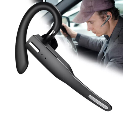 Bluetooth Headset Wireless Noise Cancelling Earphones Business Headphone Mic