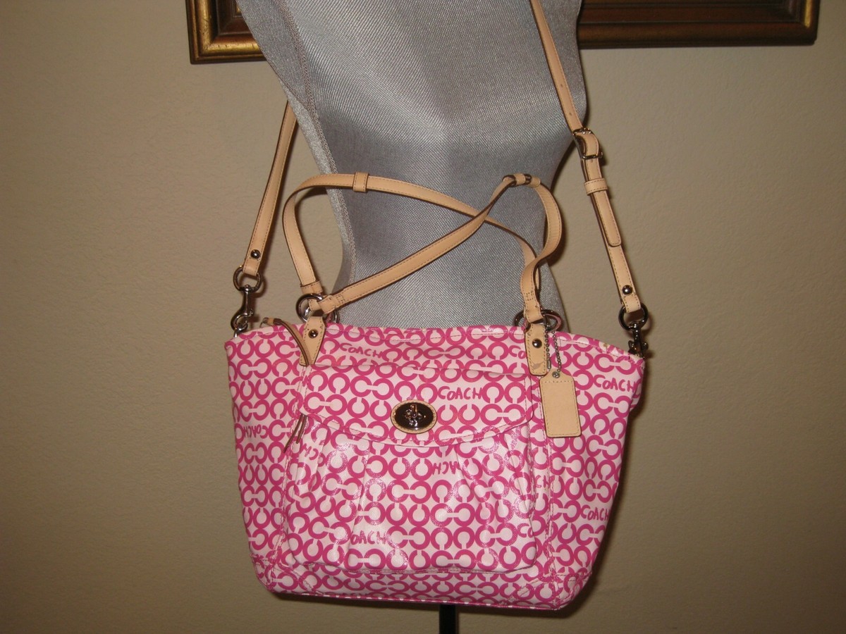 COACH 13142 Tote Bag Op art Coating canvas for sale online | eBay