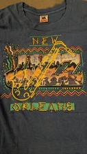 Vintage New Orleans Shirt Adult M The City Of Jazz Fruit Of The Loom 80s 90s Men