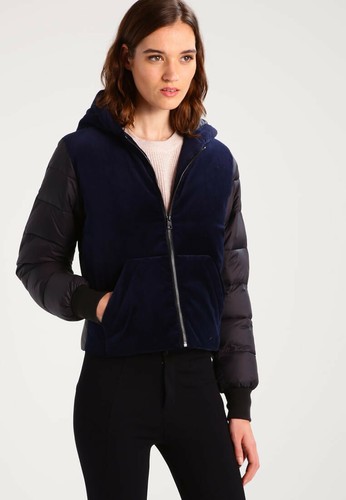 ONO PADDED VELVET SHORT Bomber Jacket 
