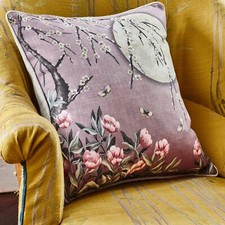 Image of Angel Strawbridge The Chateau Moonlight Cushion Rose Dawn Luxury
