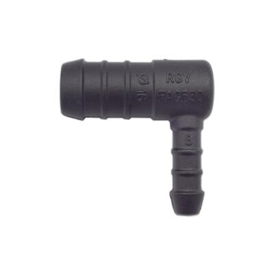 20 x YOU.S Schlauchverbinder Zwischenstück RGV Ø 16x8 mm 90° Winkel - L Form