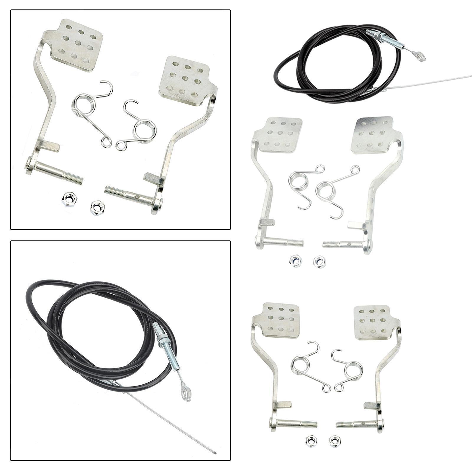 Go Kart Pedals Brake Throttle Pedal Utility Replacement High Performance Spring