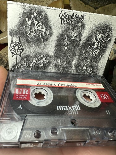 WOODLANDS EDGE DEMO BLACK DEATH METAL CASSETTE TAPE RARE ILLINOIS - Foto 2 di 6