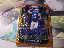 2020 Panini Prizm Orange Disco Prizm Jacob Eason #331 Rookie RC