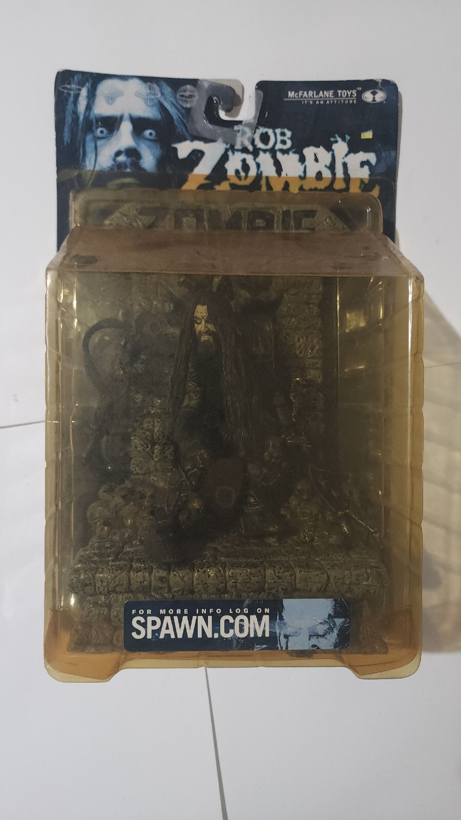Rob Zombie action figure 2000 McFarlane Toys Super Stage 787926121308