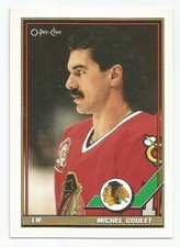 MICHEL GOULET 1991-92 O-PEE-CHEE CARD NM-MT CONDITION