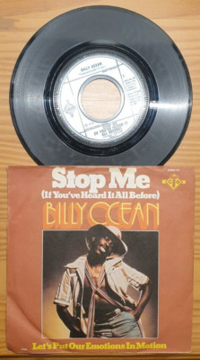 Billy Ocean   Stop Me (If You've Heard It All Before) - Single - 1978