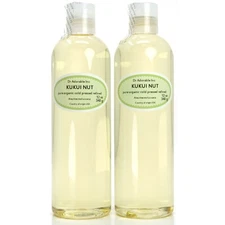 PURE KUKUI NUT OIL ORGANIC COLD PRESSED  2 OZ 4OZ 8 OZ 12 OZ 24 -UP TO 1 GALLON 