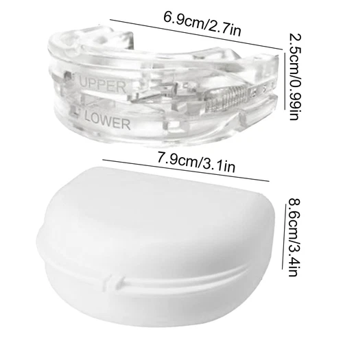 New 2025 Anti-Snoring Mouthpiece with Adjustable Mouth Guard for Comfortable Use - Picture 7 of 11