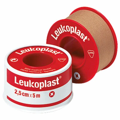 Leukoplast im Schutzring, Pflaster, Wundplfaster, Heftpflaster, 5 m x 2,5 cm - Bild 1 von 2
