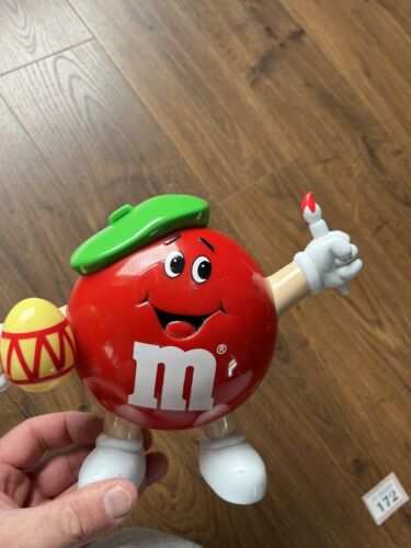 M&M’s Red Artist Sweet Candy Dispenser Vintage Mars Inc. 1992 - Picture 10 of 18