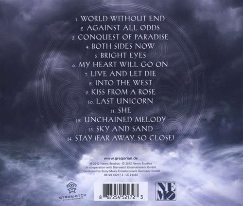 Gregorian: Epic Chants - Starwatch 88725452172 - (AudioCDs / Sonstiges) - Bild 2 von 2