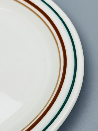 Lot of 8 Vintage Shenango China Restaurant ware Side Dishes/Plates Brown & Green - Picture 10 of 13