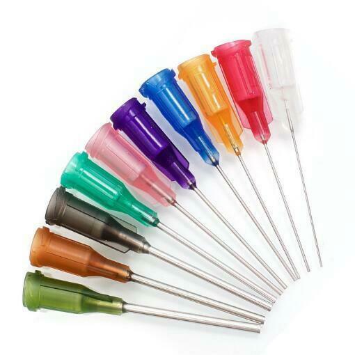 1.5'' Blunt Dispensing Needles Syringe Tips Glue Oil Ink 14
